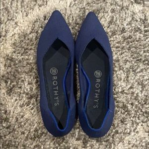 Rothy’s blue flats